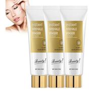 Skips the Line Crème Effaceur De Rides Instantané, Skin Paris Creme Instant, Sérum Anti-Rides Lotion Raffermissante, Crème D'elasticité Pour La Peau, Nourrit En Profondeur, Raffermit La Peau (3PC)