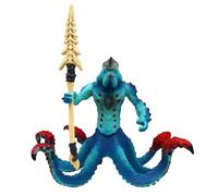 SKIPTHYBER Créatures Octopus Figurine d'action, Figurine de Monstre Mythique réaliste, Octopus avec Arme - Cadeau pour Garçons et Filles de 7 Ans et +, 12 x 7 x 10 cm