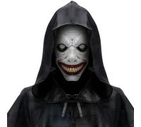 SKIPTHYBER Masques D'Horreur Pour Halloween, Masques de FantôMes, Masque d'horreur Réaliste en Latex, Casque crâne intégral Accessoires, Masque Effrayant Monster pour Halloween Cosplay Déguisement