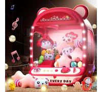 Skirfy Machine à Pinces pour Enfants, Jouets Licorne pour Filles 6+, Jeux d'Arcade Mini Distributeur avec Jouets Anti-Stress Squishy, Machine à Bonbons et à Pinces, Cadeau de Thanksgiving,for Kid