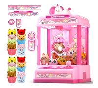 Skirfy Machine de préhension pour enfants à partir de 6 ans - Mini attrape-bonbons - Jeu de préhension automatique - Jouet d'arcade pour l'intérieur pour les fêtes à la maison et les anniversaires