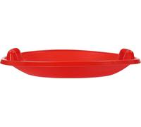 Skis de luge, plastique résistant au froid, design léger, rouge