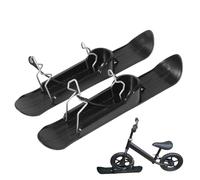 Skis de vélo,Skis de neige à vélo,Ensemble de snowboard de snowboard pour enfants | Luge à neige de scooter pour enfants, kit de snowboard à vélo portable pour enfants, famille, amis, maison