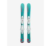 Skis Elan Starr Jrs + fixations EL 4.5 bleu turquoise junior - 120