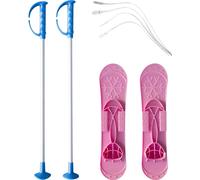 Skis enfants avec bâtons MASTER 42cm Pink