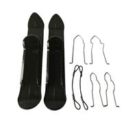 Skis pour Poussette - Traîneau d'hiver | Poussette légère Skkis pour la Neige, Installation Facile, Paquet de 6 pour, garçons et Filles, Amusant en Plein air, Parc de Sable