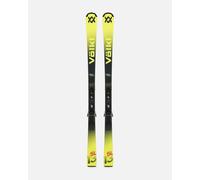 Skis Völkl Racetiger Pro 2026 + fixations Marker 7.0 V-Motion jaune noir junior - 140