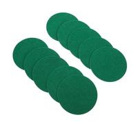 SKISUNO 10 Pièces Coussinets Ronds pour Air Hockey Poussoirs De Hockey sur Glace Accessoires De Jeux Autocollants pour Poussoir De De