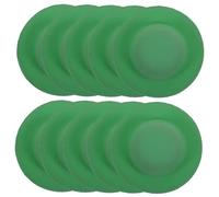SKISUNO 10 pièces Lot de Mini Chapeaux de Paille Verts pour Poupées Accessoires DIY Décoration Maison de Poupée Petits Chapeaux Imitation Réalistes
