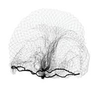 SKISUNO 100 PièCes Filets À Cheveux Noirs ÉLastiques Pour Chignon Invisible Confortable Filets De Nuit Maintien SéCurisé Pour HôPital Restauration Industrie Alimentaire