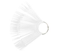 SKISUNO 100 pièces Nuancier Ongles Transparent Présentoir Nail Stick pour Vernis à Ongles Pratique et Palette Nail Art Portable pour Salon et Usage Personnel