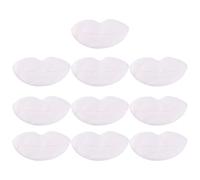 SKISUNO 1000 Pièces Masques à Lèvres Jetables Hydratants en Papier Végétal Blanc, Respirants, Légers et Fins, Soin DIY des Lèvres la Maison