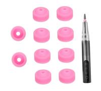 SKISUNO 10pièces Protège-forets Pour Outils Manucure Housses Anti-poussière Réutilisables Pour Têtes De Ponceuse Et Accessoires De Polissage Protection Polyvalente Pour Soins Des Ongles