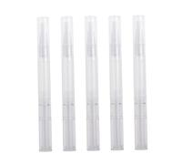 SKISUNO 12 pièces Transparent Empty Nail Oil Pens With Brush Applicators For Filling Lip Gloss And Nail Polish Liquid Tubes