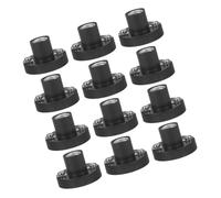 SKISUNO 12Pièces Support de Douille Ampoule Accessoires Électriques pour Tests Expériences à Utilisation Multifonctionnelle