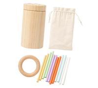 SKISUNO 1ensemble Éducatif pour Garçon Fille De Bâtons Montessori Jouet De Motricité Fine pour Développement Sensoriel Et Amélioration Coordination Activité Ludique pour Âges