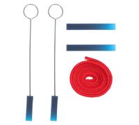 SKISUNO 1ensemble Kit Outils pour Accordage de Piano avec Sourdines Créatives Caoutchouc Rouge du Volume sans Altération du Accessoires Pratiques pour Instruments de Musique