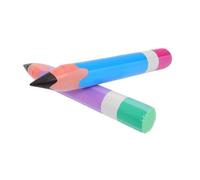 SKISUNO 2 Pièces Lot de Crayons Gonflables Décoratifs Bleu pour Fête Anniversaire et Décoration Scolaire