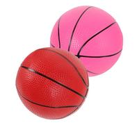 SKISUNO 2 pièces Mini Ballon de Basket pour Tout-Petits Ans Sportif Texturé Balle Rebondissante pour Garçon Fille à Jouer Famille Couleur Aléatoire Couleur Aléatoire