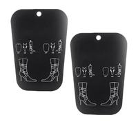 SKISUNO 2 Pièces Outil de Mise des Bottes en Pvc 16 Pouces Supports Flexibles pour Bottes Hautes Maintien et Étirement Pratique Femmes