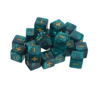 SKISUNO 20 Pièces Dés Mathématiques Enseignement Plus Moins Jeux Dapprentissage Résistants