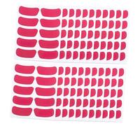 SKISUNO 22 Feuilles Autocollants pour Yeux de Sport PVC Résistants Bandes Adhésives Sous Yeux Écriture Facile Stickers Visage Baseball pour Fêtes et Sports Extérieur