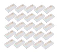 SKISUNO 25 Pièces Boîte de Rangement pour Faux Cils Étui Coloré Épaissi avec Papier Pailleté Organiseur de Cils Sécurisé et Portable pour Maquillage
