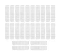SKISUNO 25 Pièces Kit de Réparation D'écran Moustiquaire de Fenêtre Auto-adhésif en Pvc, Patch de Maille Gris 5x5, Découpable, pour Porte et Fenêtre, Lot de Réparation de Trous