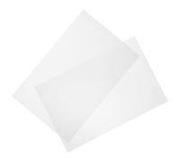 SKISUNO 2pcs Accessoires de Magicien Transparents en Pet Facile à Utiliser pour Tours de Magie sur Scène et Projets DIY Feuille Illusion Invisible