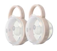 SKISUNO 2pièces Boîte à Tétine Portable Anti-poussière Avec Accroche Étui Compact Pour Rangement Hygiénique De Sucettes Accessoire Pratique Et Design Pour Sorties