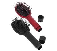 SKISUNO 2pièces Contenant Pour Brosse à Cheveux Contenants Plastique Caché Et Sûr Compartiment Secret Pour Bijoux Et Objets De Valeur Peigne De Diversion Multifonctionnel