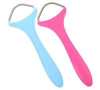 SKISUNO 2Pièces Épilateur Facial Manuel Outil Épilation Portable Inoxydable et Élimination Douce Poils Design Ergonomique pour Joues