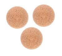 SKISUNO 3 pièces Balles Liège pour Football de Table Résistantes à Usure Accessoires Bois Portables pour Jeux Domestiques