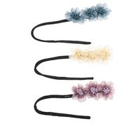 SKISUNO 3 pièces Flower Bun Maker Set Lazy Hair Curler Accessories For Women Thick Long Hair Stylish Donut Bun Tool For Daily Party School Use