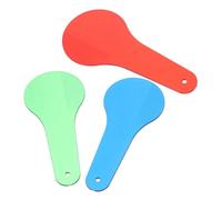SKISUNO 3 Pièces Jouets Scientifiques Préscolaires Palette de Mélange des Couleurs Rouge Vert Bleu Accessoires Éducatifs pour Expériences Optiques et des Couleurs pour Garçon Fille