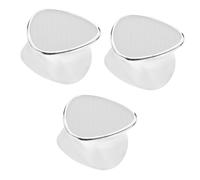 SKISUNO 3 Pièces Râpe Pédicure Abs pour Élimination Peau Morte et Callosités Outil Exfoliant Compact et Réutilisable Soin Sain et Propre