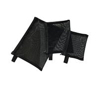 SKISUNO 3pièces Sac De Cosmétiques Maille Portable Pochette De Voyage pour Articles De Toilette Trousse De Toilette Filet