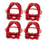 SKISUNO 4 Pièces Couvercle de Protection Métal pour Tête de Gicleur Incendie Résistant et Protection Intérieure sans Démontage Kit pour Usage Résidentiel et Commercial
