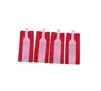 SKISUNO 4 pièces de Pliable Plastique Refroidisseur Flexible et Antifuite Accessoire Camping et Réutilisable pour Voyage et Fête des Pères