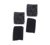 SKISUNO 4 Pièces Éponge de Maquillage Spéciaux Noire Éponges Stipple et Flexibles Accessoires pour Halloween et Maquillage Artistique