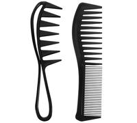 SKISUNO 4 Pièces Lot De Peignes à Dents Larges Peignes De Coiffure Pour Cheveux Mouillés Pour Hommes