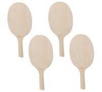 SKISUNO 4 Pièces Set de Raquettes pour Jeu de Plage Jeu de Pagaies Légères et Solides pour Tennis de Plage Activité Familiale et Amusement Extérieur