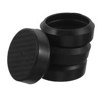 SKISUNO 4 Pièces Tampons en Caoutchouc Anti-vibration pour Capteur de Pesée Industrielle, Surface Texturée, Dimensions 5,80x5,80x1,80cm, Adaptés aux Ponts Bascule en Usine Extérieur