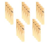 SKISUNO 40 Pièces Anches Son Bois Clarinette Naturel, pour Ténor et Saxophone Force 2.5 Eb Réactif et Harmonie Stable, pour Répétitions en Groupe et Cours