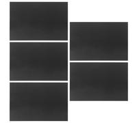 SKISUNO 5 Pièces Acrylic Sheets Thick Uniform Thickness Perspex Panel For Laser Cutting Engraving DIY Crafts And Window Decor