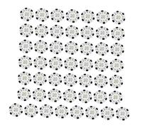 SKISUNO 50 Pièces Jetons Numérotés Plastique pour Jeux de Bingo Jetons de Monnaie pour Activités Ludiques et Accessoires Éducatifs