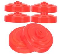 SKISUNO 6 Pièces couvercle thermomètre protecteur thermomètre de cuisine manchon de protection alimentaire Pâtisserie Gel de silice rouge