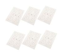 SKISUNO 6feuilles Autocollants Pour Tatouage De Visage Temporaires De Taches De Rousseur Autocollants De
