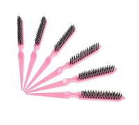 SKISUNO 6pièces Lot De Peignes Multi-usages Pour Coiffure Et Démêlage Peignes De Toilettage Flexibles Et Lavables Outils Pour Cheveux