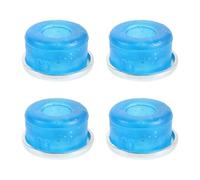 SKISUNO 8 Pièces Amortisseurs de Vibrations pour Patins à roulettes Quad Coussins PVC Durs Protection du Plateau Stabilité Renforcée et Résistance aux Chocs